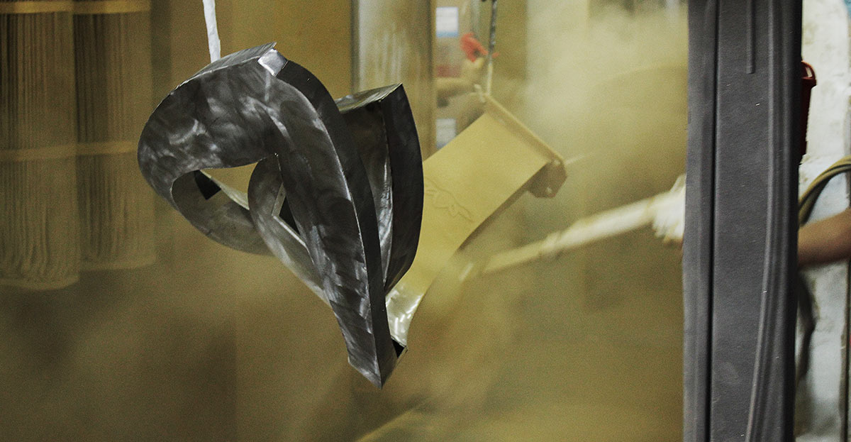 戶外噴塑，完美保持產品原狀，耐磨，耐腐蝕，可（kě）定製（zhì）顏色