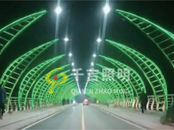 信陽肖家河（hé）橋景觀（guān）路（lù）燈工程案例