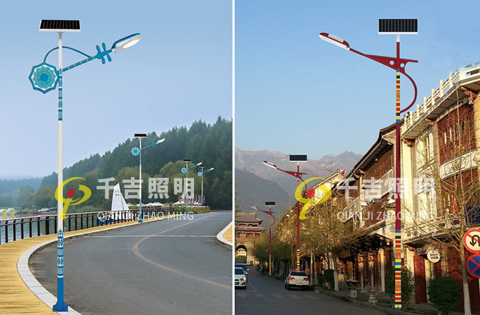 雲南省昆明市道路太陽能（néng）民族（zú）路燈工程案例