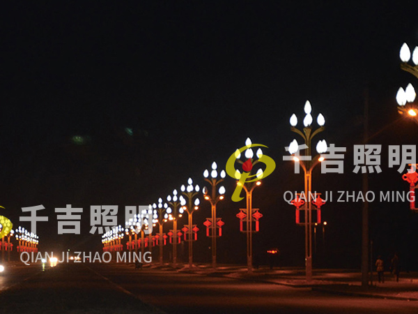 中山小欖（lǎn）村莊景觀路燈工程案例