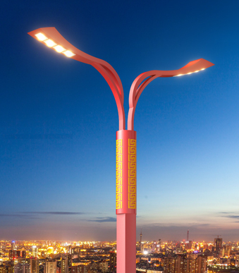 專（zhuān）利路燈 盛世飄揚